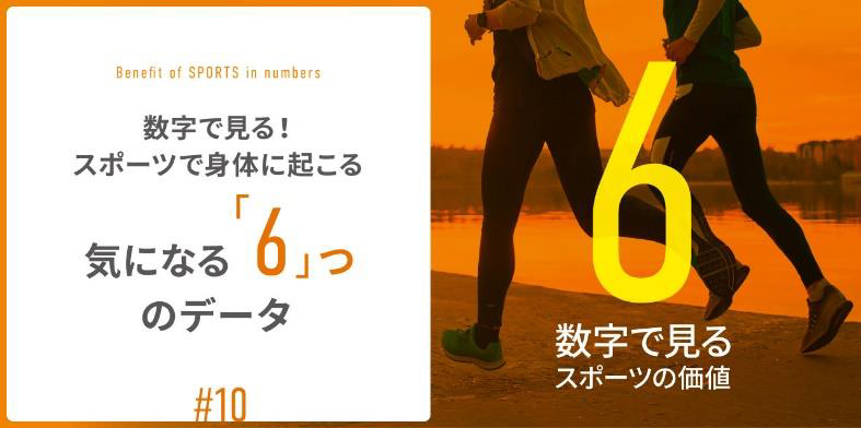 数字で見る スポーツで身体に起こる気になる 6 つのデータ ゴルフ市場活性化委員会gmac ジーマック